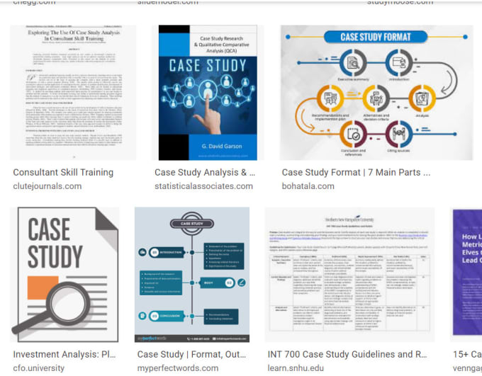 Gig Preview - Get a case study analysis report on business strategy