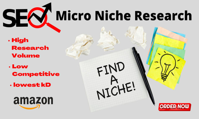 Gig Preview - Do best micro niche research  for amazon affiliate