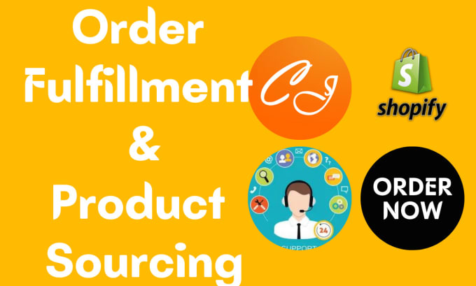 Gig Preview - Do shopify order fulfillment and product sourcing using cj dropshipping, dsers