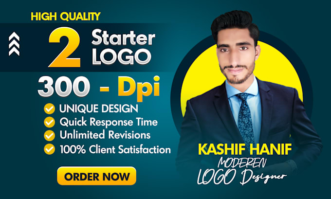 Bestseller - be your moderen brand logo designer with copywrites