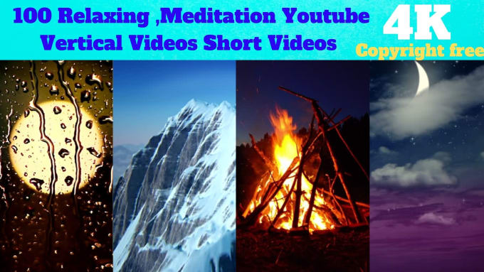 Gig Preview - Create  HD meditation nature cozy music youtube short video