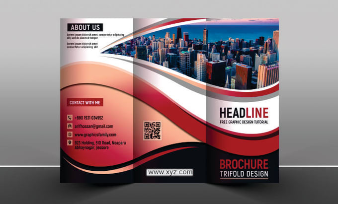 Gig Preview - Design bifold, trifold, medical, corporate, brochure, flyer, catalogue