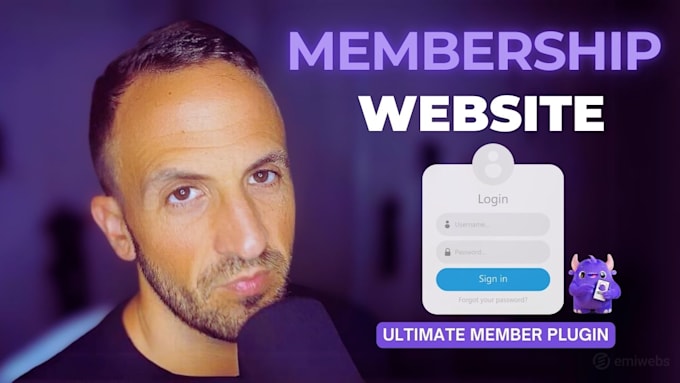 Gig Preview - Setup ultimate member membership website