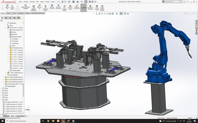 Gig Preview - Make welding fixtures 3d models with solidworks