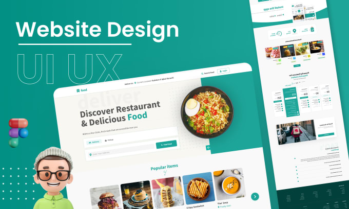 Gig Preview - Design a responsive website UX UI for your business