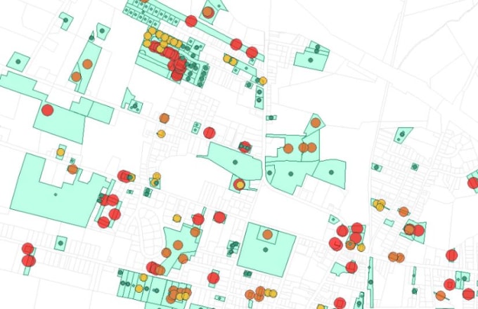 Gig Preview - Do geocode ur address from longitude and latitude in arcgis, qgis, google map