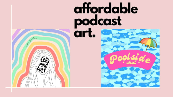 Gig Preview - Illustrate minimalist artwork for podcast covers and social media