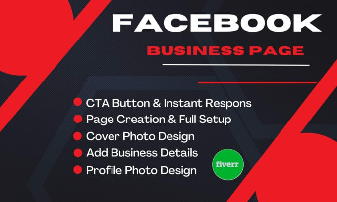 Gig Preview - Do facebook business page creation and fb fan page set up