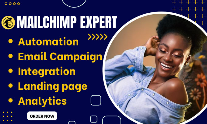 Gig Preview - Mailchimp landing page mailchimp landing page mailerlite mailchimp automation