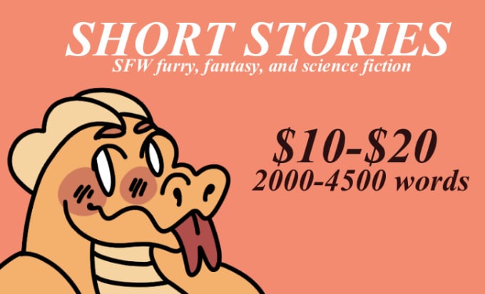 Gig Preview - Write a scifi, fantasy, or furry short story