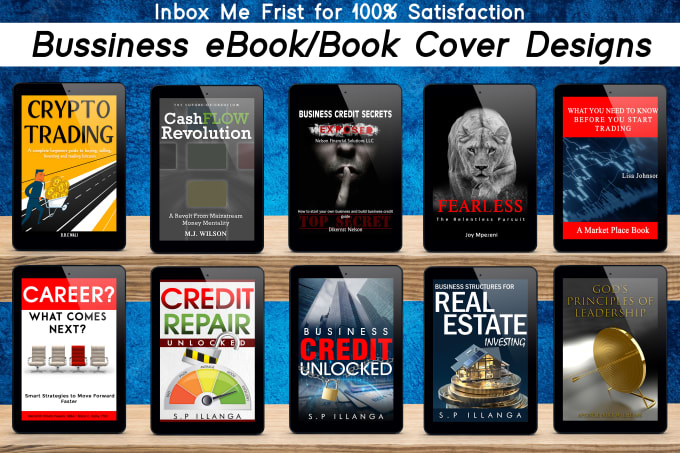 Gig Preview - Do bussiness ebook cover or book cover