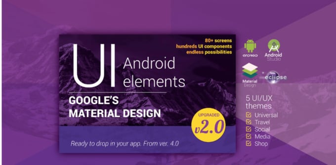 Gig Preview - Design UI UX for ios and android mobile app