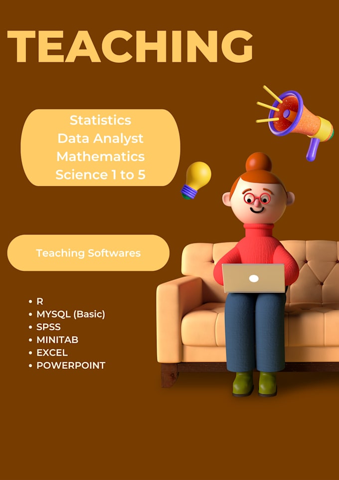 Bestseller - teach you statistics, maths, stats and data analytics software tools