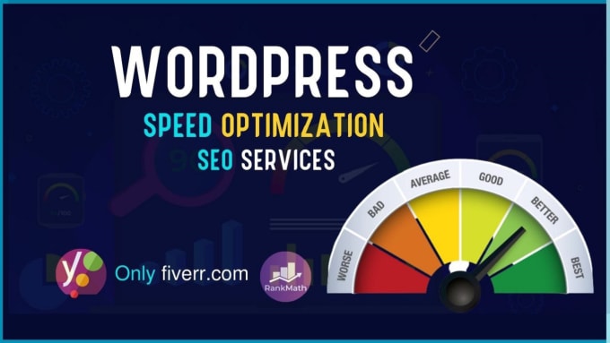 Gig Preview - Do wordpress speed optimization by yoast or website seo service