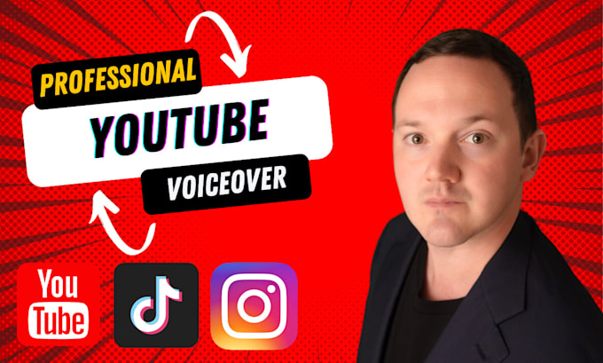 Gig Preview - Record a male voice over for your youtube video