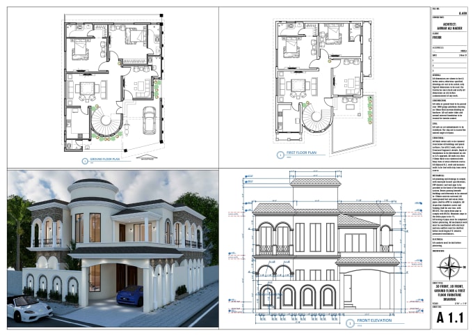 Gig Preview - Design your 2d, and 3d floor plan