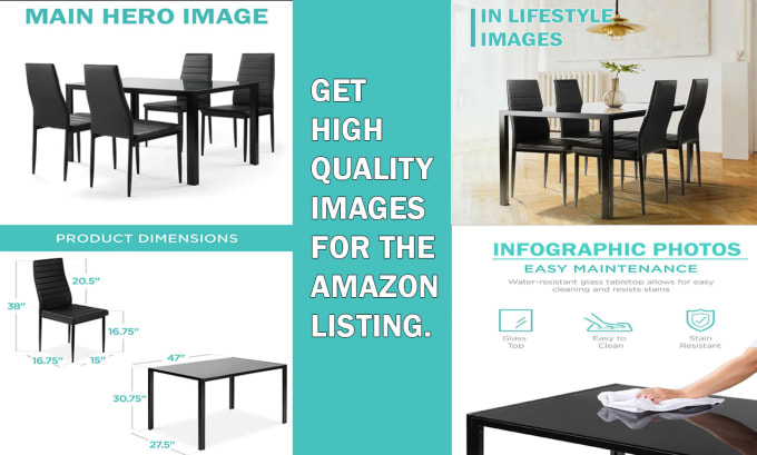 Gig Preview - Design professional  amazon listing photo editing