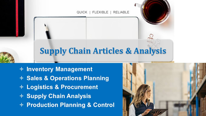 Gig Preview - Write articles on supply chain management