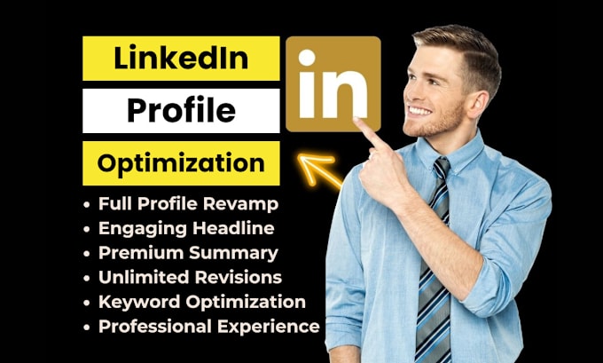 Gig Preview - Do professional linkedin profile optimization