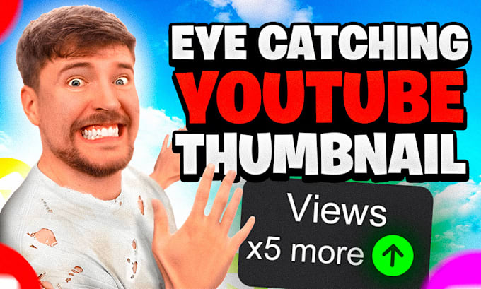 Gig Preview - Design eye catchy youtube thumbnails