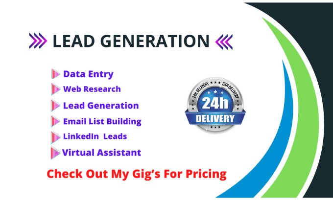 Bestseller - provide lead generation, data entry and internet research