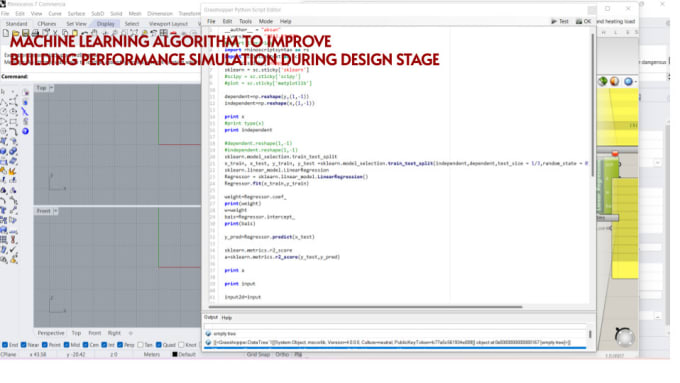 Gig Preview - Do python scripting in grasshopper