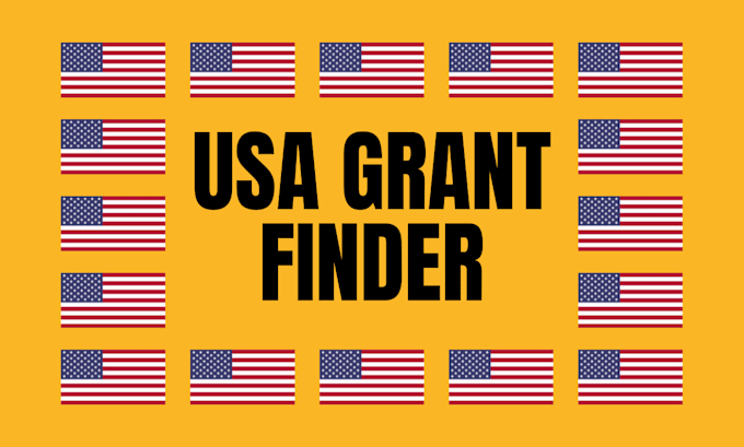 Gig Preview - Find USA business grants for you, grant research, grant writing and submission