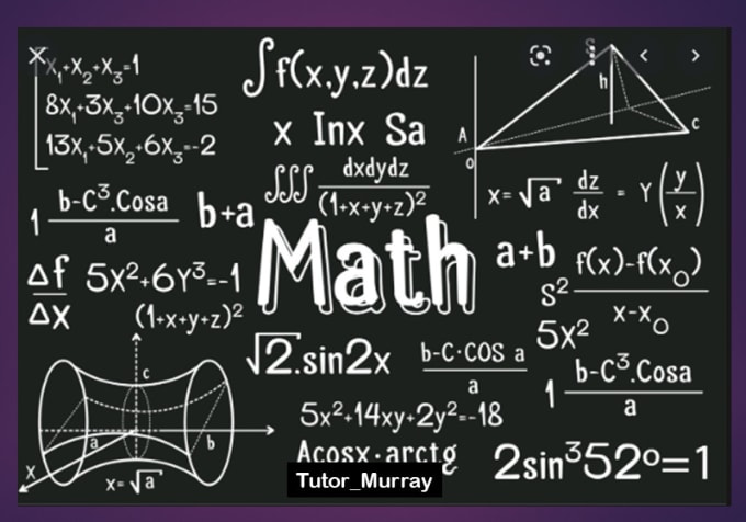 Gig Preview - Help you with your mathematics assignmnts