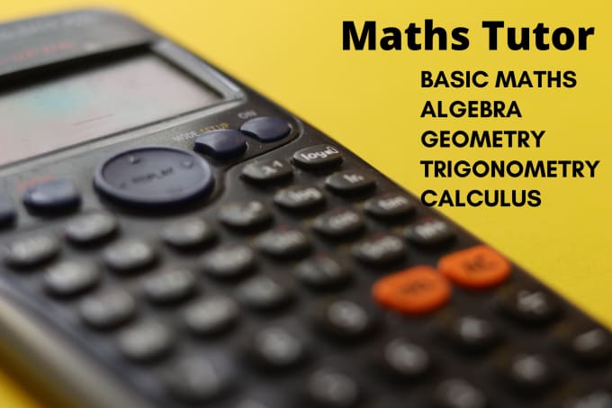 Gig Preview - Teach you math calculus algebra and geometry online