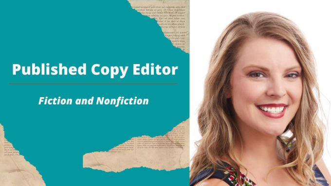 Gig Preview - Edit fiction or non fiction manuscript as a published author