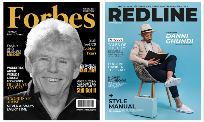 Gig Preview - Design magazines, magazine covers, magazine ads, and catalog