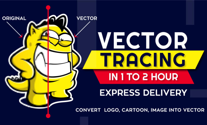 Bestseller - do vector tracing, vectorize image in 1 to 2 hour