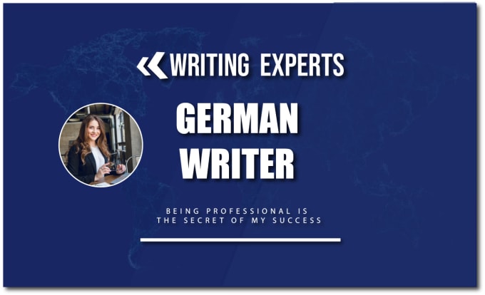 Gig Preview - Be your german content writer