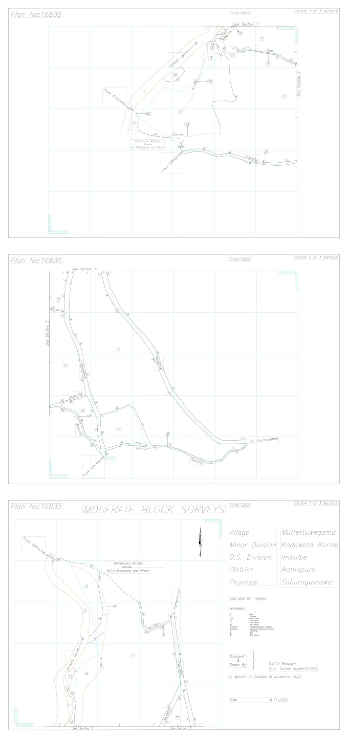 Gig Preview - Do land surveying drawing using autocad