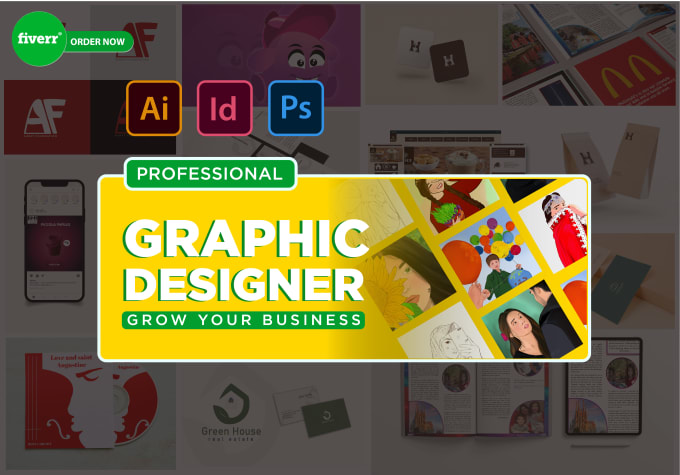 Gig Preview - Be your personal graphic designer and digital artist