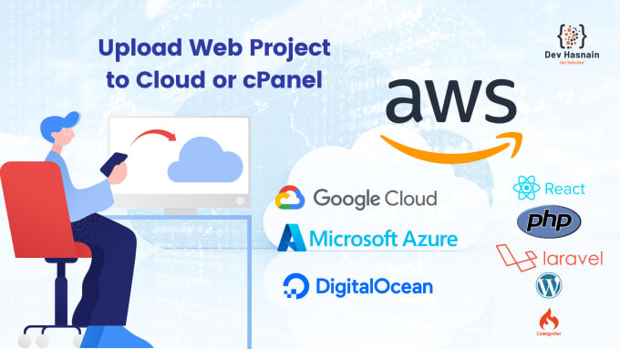 Bestseller - deploy laravel PHP projects on AWS or any cloud server