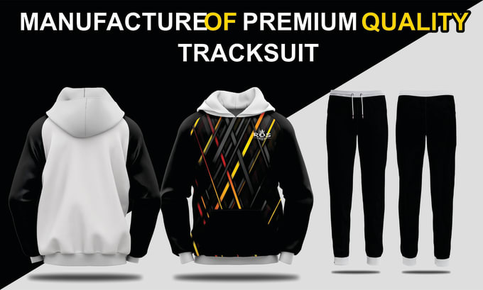 Gig Preview - Design and manufacture sublimated tracksuits and custom apparels