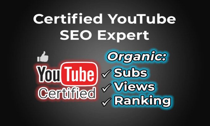 Gig Preview - Be your youtube video promotion SEO expert