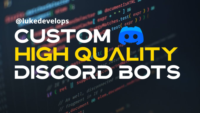 Gig Preview - Create a custom discord bot for your server using javascript