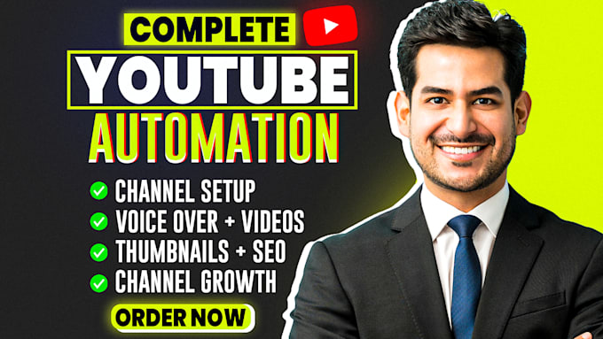 Gig Preview - Automate your youtube automation channel, cash cow videos, cash cow channel