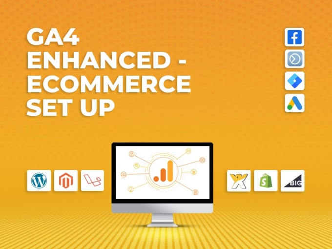 Gig Preview - Setup google analytics 4, ga4 ecommerce tracking, conversion tracking via GTM