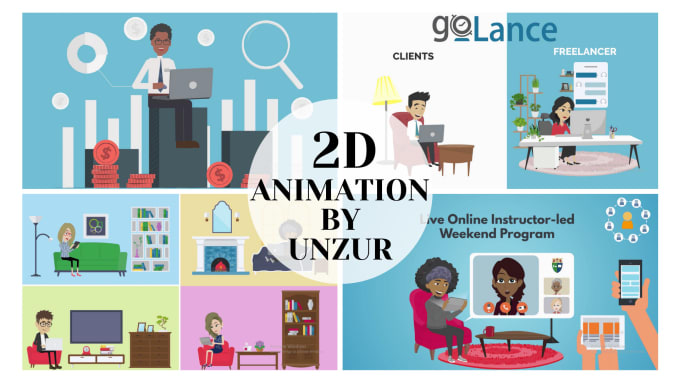 Gig Preview - Create a 2d animated explainer video or infographic animation in 24h