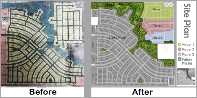 Gig Preview - Convert your sketch map or satellite image to an amazing map