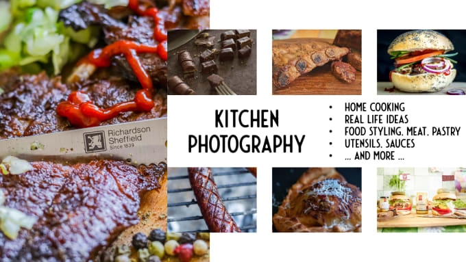 Gig Preview - Do kitchen photography for you