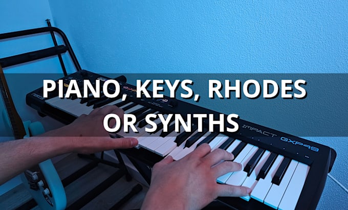 Gig Preview - Add piano, rhodes, pads or keys for your songs