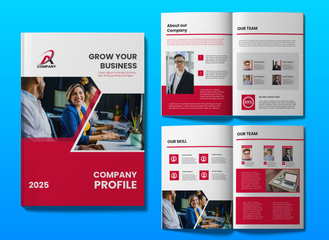 Bestseller - design company profile, brochure, proposal or annual report