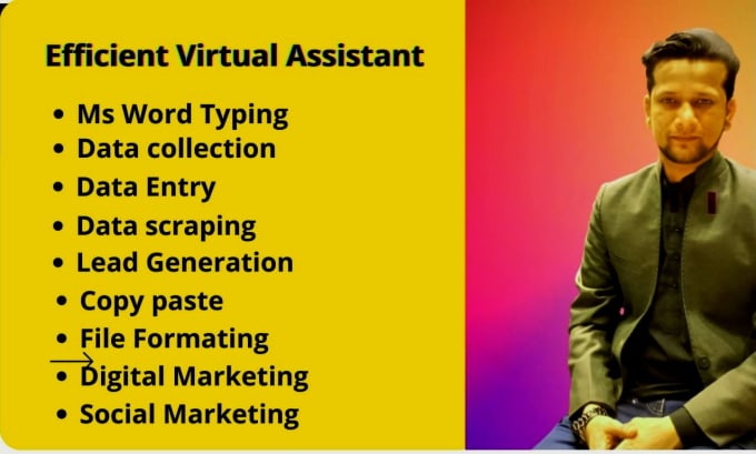 Gig Preview - Be your most reliable  virtual assistant for web research and digital marketing