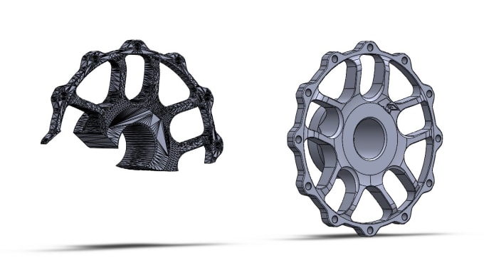 Gig Preview - Do reverse engineering from stl or 3d scan file to 3d models