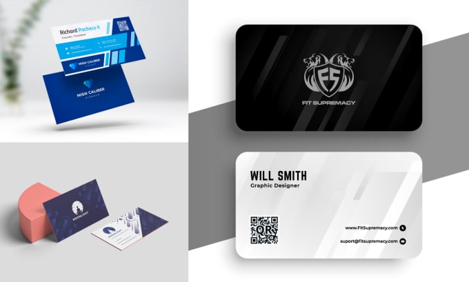 Gig Preview - Create minimal and premium print ready business card design visiting card design