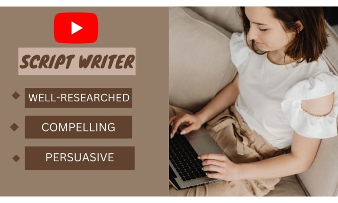 Gig Preview - Be your youtube video script writer